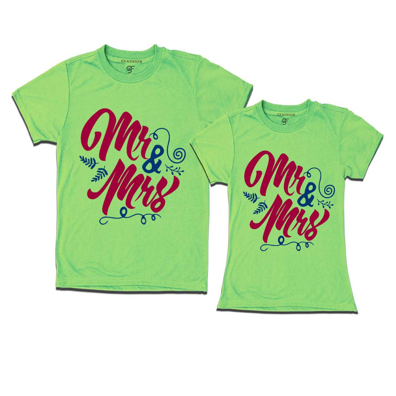 mr and mrs couple t shirts