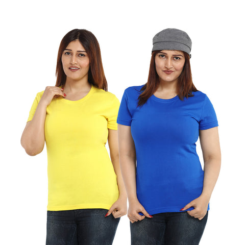 Yellow-Blue T-shirts