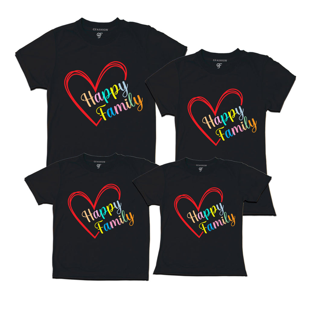Happy Family Family T-shirts For Group
