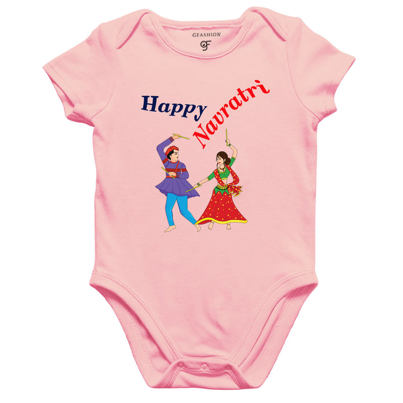 Happy Navratri Rompers Onesie Bodysuit for baby