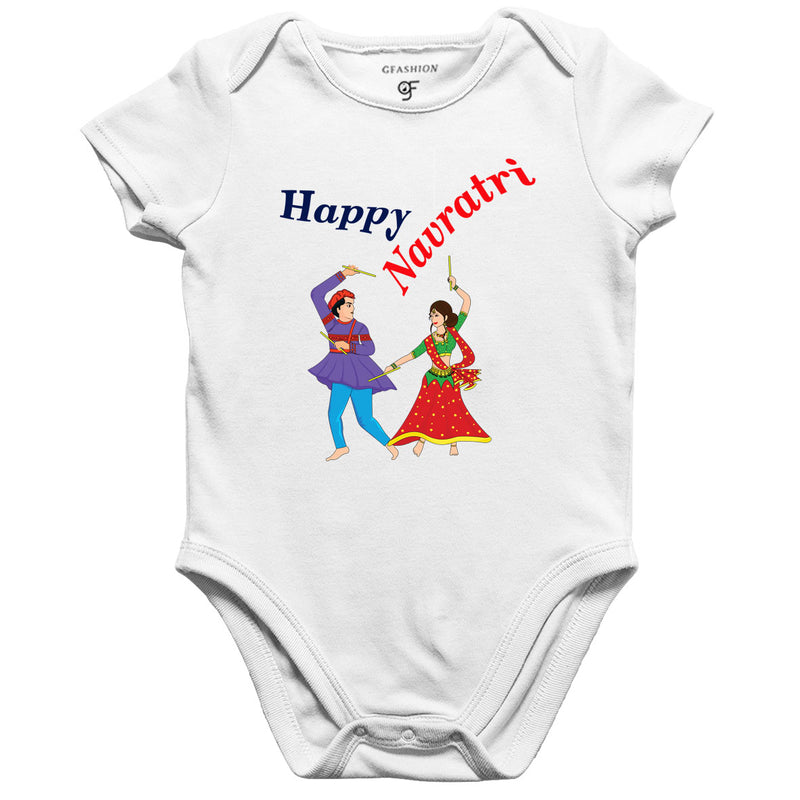 Happy Navratri Rompers Onesie Bodysuit for baby