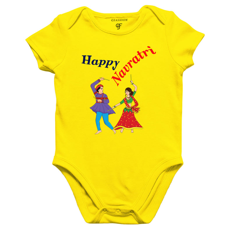 Happy Navratri Rompers Onesie Bodysuit for baby @ gfashion india