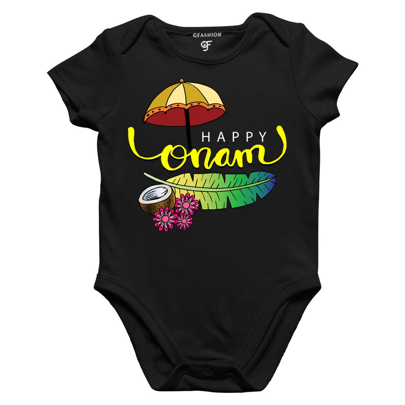 Happy Onam rompers onesie bodysuit for baby