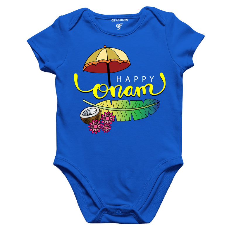 Happy Onam rompers onesie bodysuit for baby