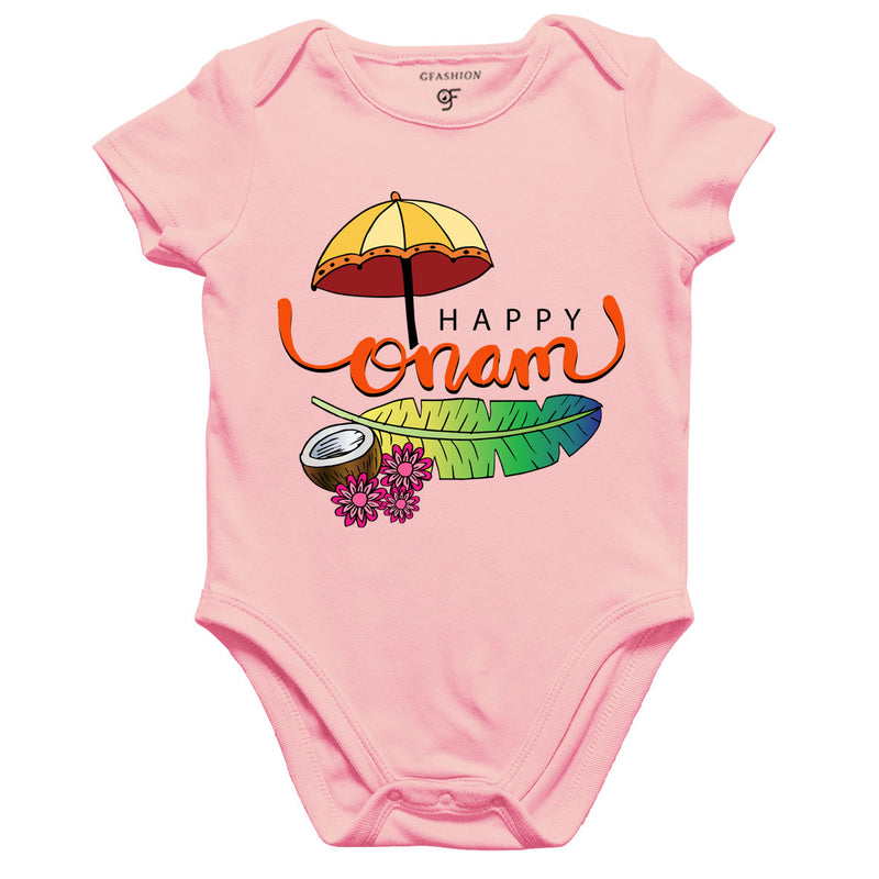 Happy Onam rompers onesie bodysuit for baby