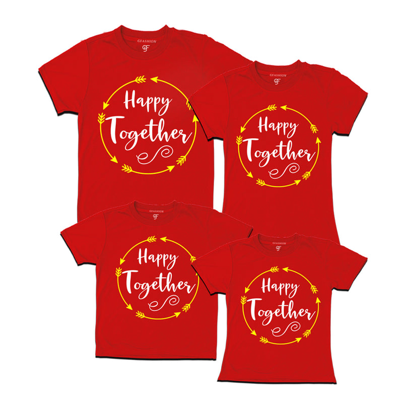 Happy Together T-shirts Family friends t shirts