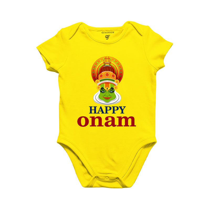 Happy onam baby onesie rompers bodysuit