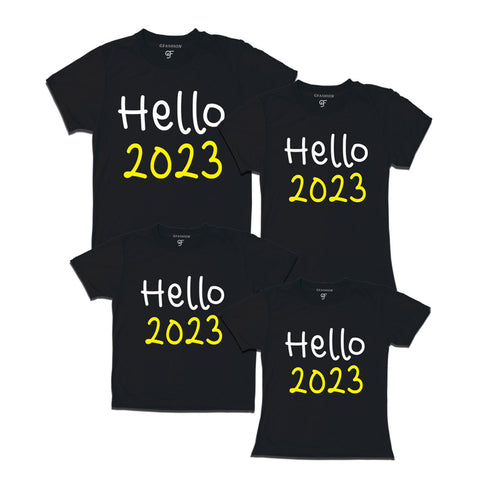 Cheers to the New Year T-shirts for Group