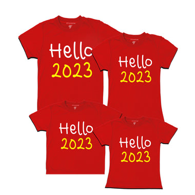Cheers to the New Year T-shirts for Group