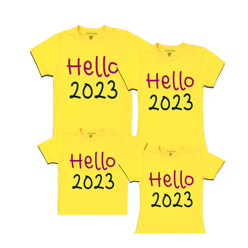 Cheers to the New Year T-shirts for Group