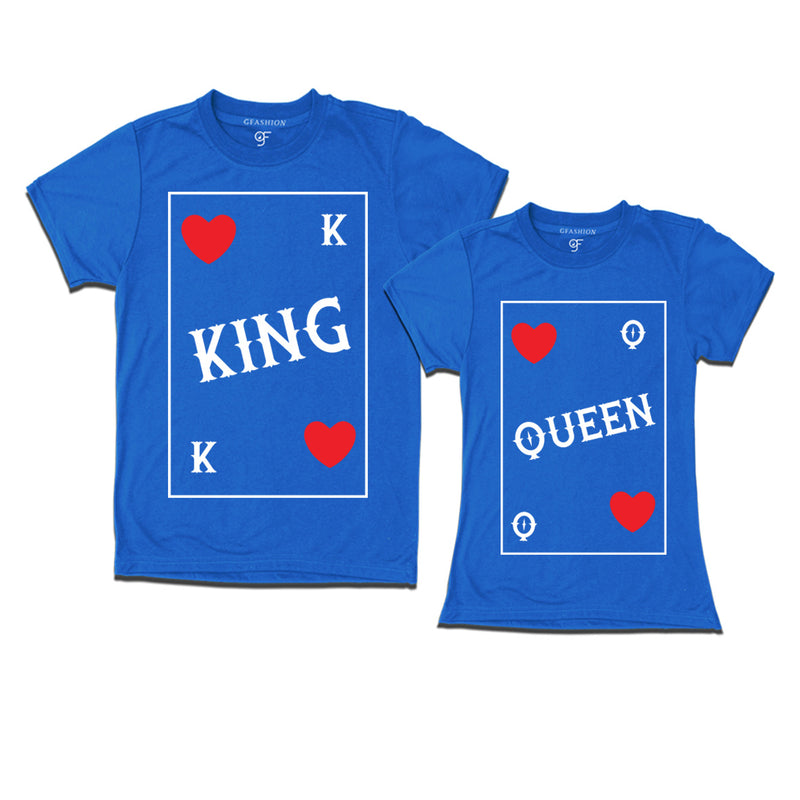 King and Queen-Couple T shirts