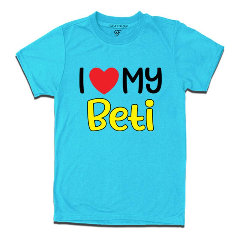 i love beti i love my papa t-shirts