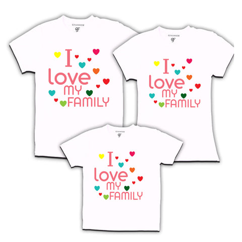 I love family T-shirts