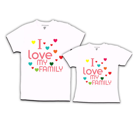 t shirts for dad and daughter