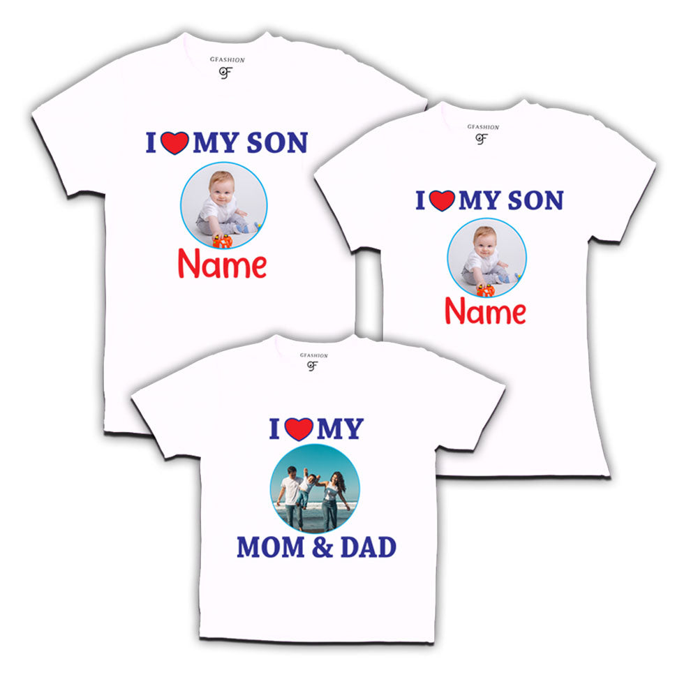 I love my son-parents t shirts