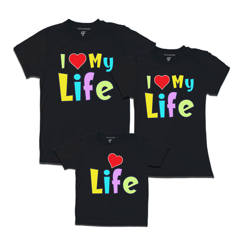 I love my life family tshirts