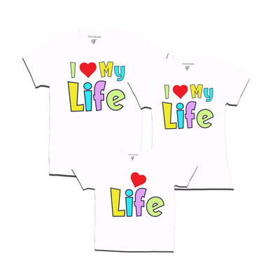 I love my life family tshirts