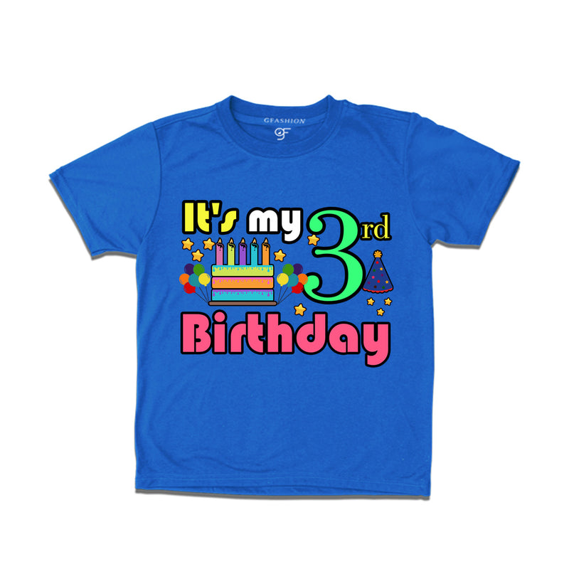it's my 3rd birthday t shirts