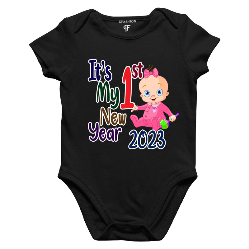 My First New Year 2023 Baby Rompers