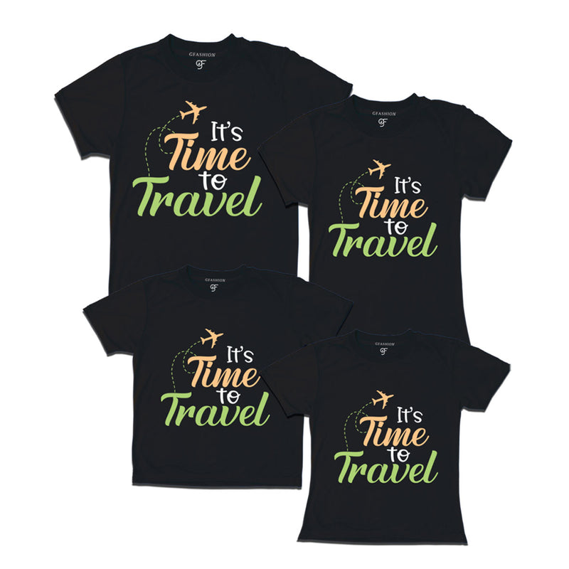 its time to travel t shirts for family