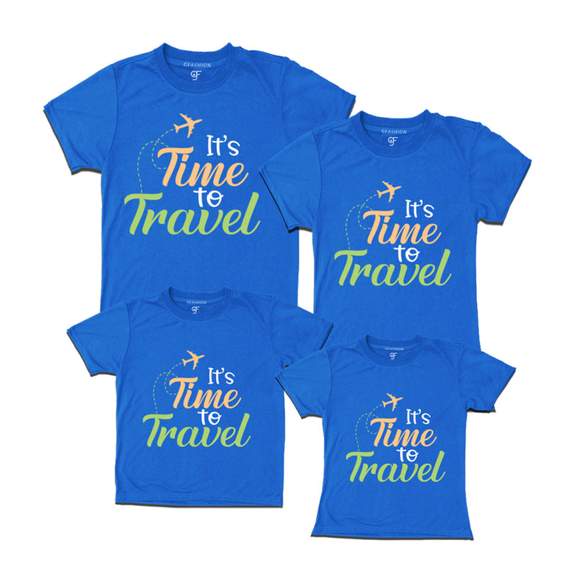 its time to travel t shirts for family