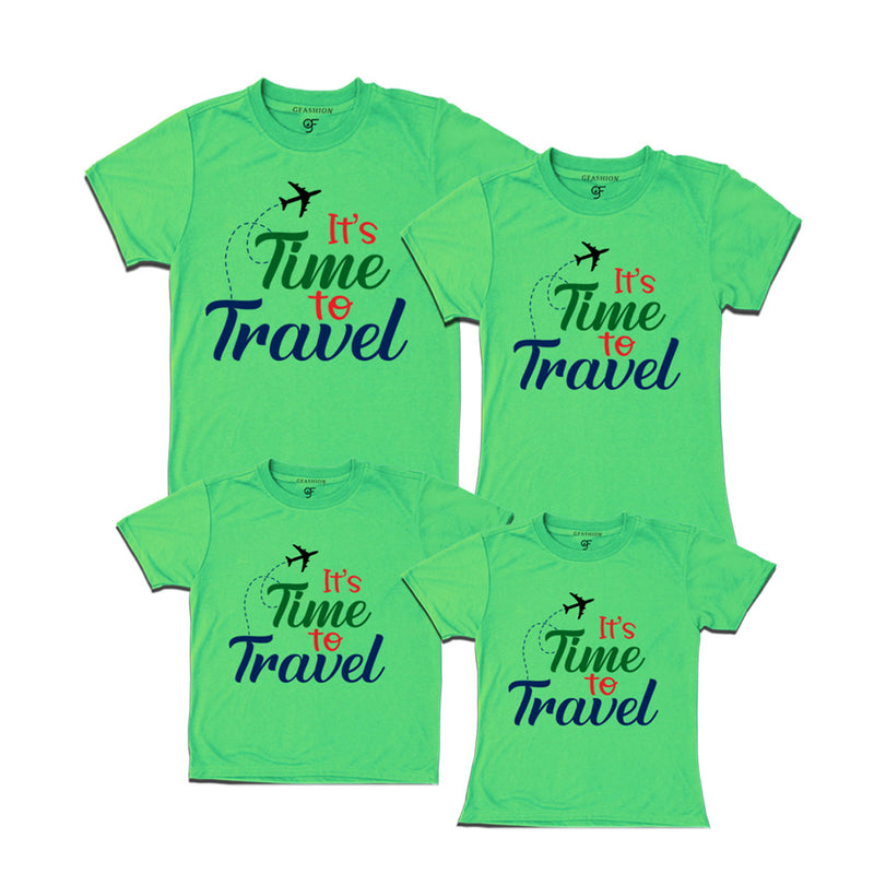 its time to travel t shirts for family