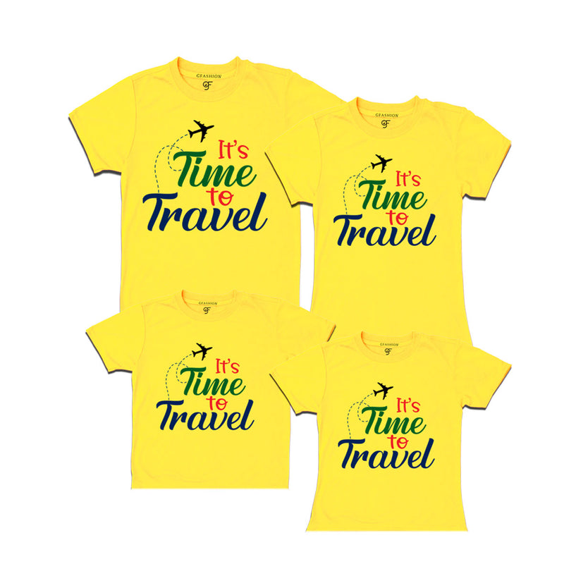 its time to travel t shirts for family