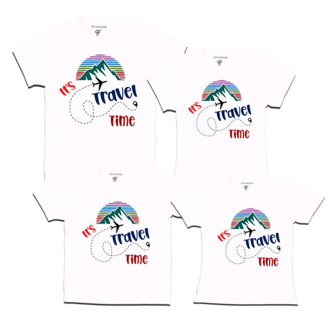 Its travel time t shirts for family-friends
