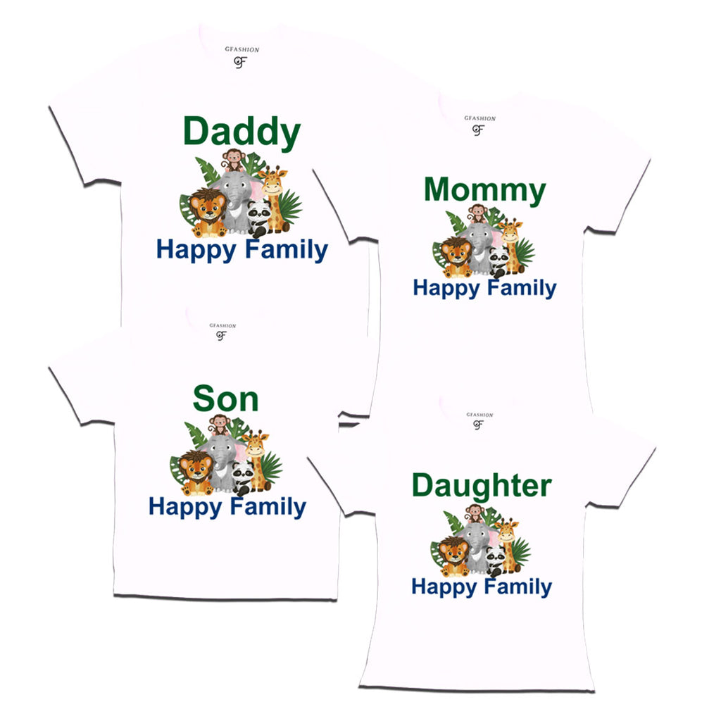 Dad mom  Son daughter t-shirts