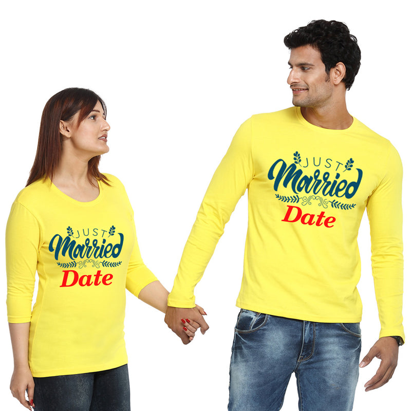 date custom tees for couples