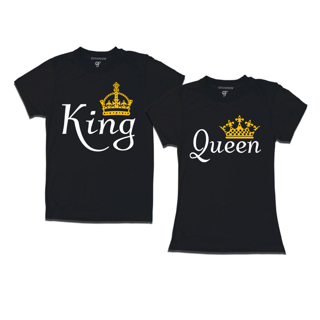 matching t shirt for king and queen couple t shirts
