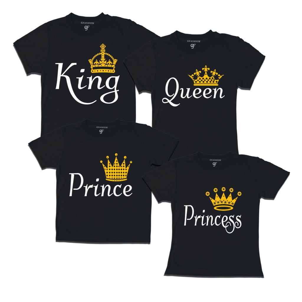 king queen prince princess t shirts