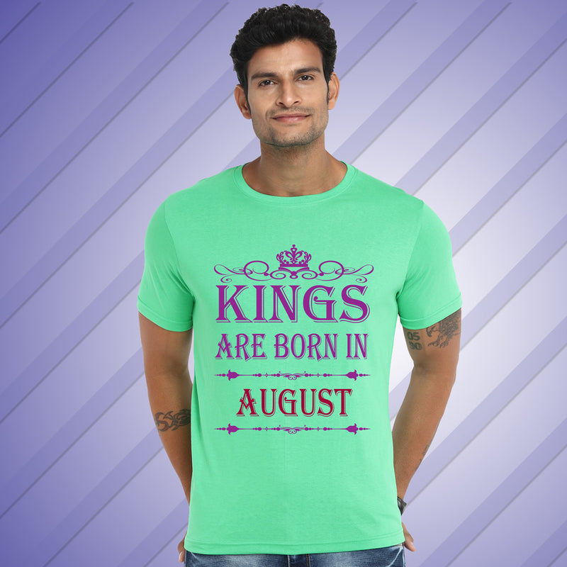 Kings Born in your month customize t shirts