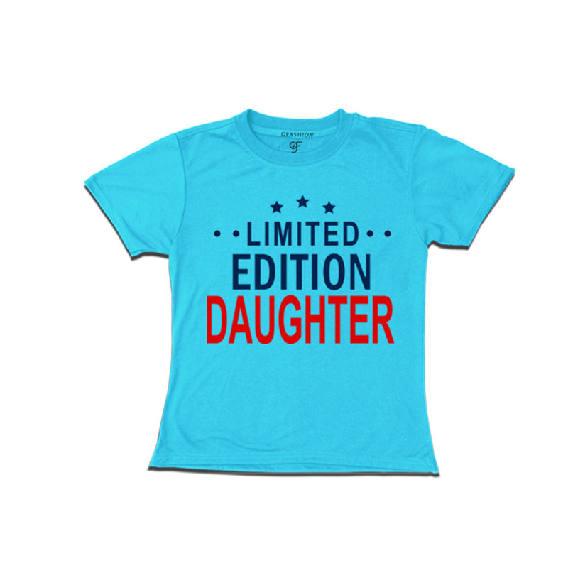 imited Edition-Daughter T-shirts-Sky Blue-gfashion