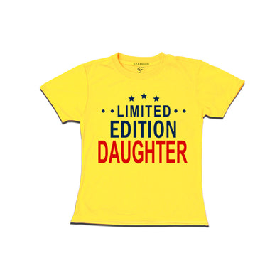 imited Edition-Daughter T-shirts-Yellow-gfashion