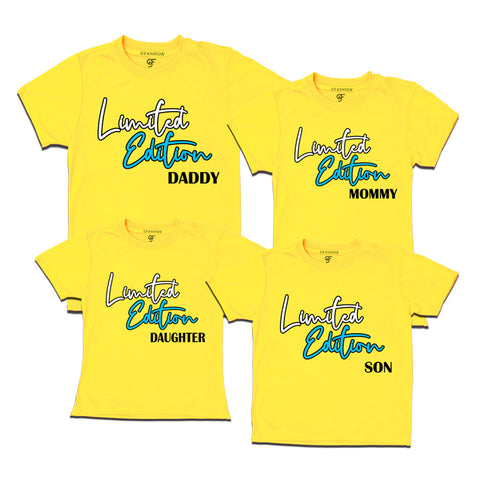 Limited Edition - Family T-shirts set 3 4 5