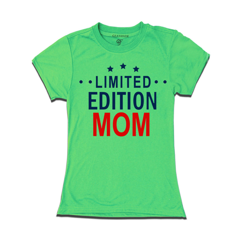 Limited Edition -Mom T-shirts-Pista Green-gfashion
