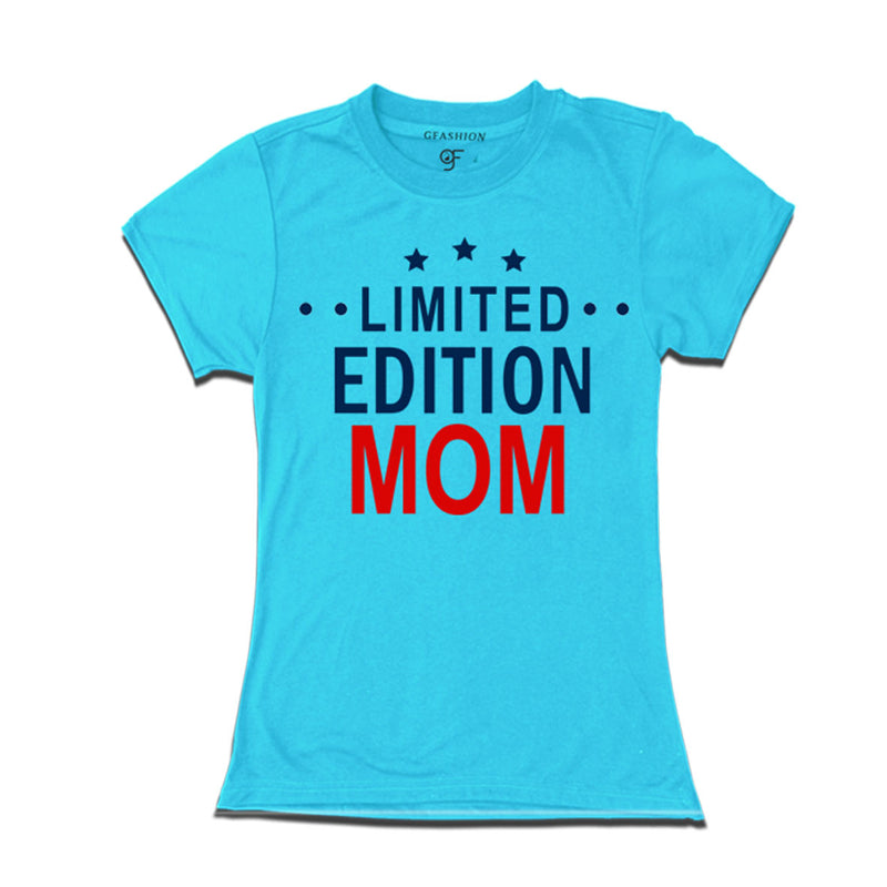 Limited Edition -Mom T-shirts-Sky Blue-gfashion