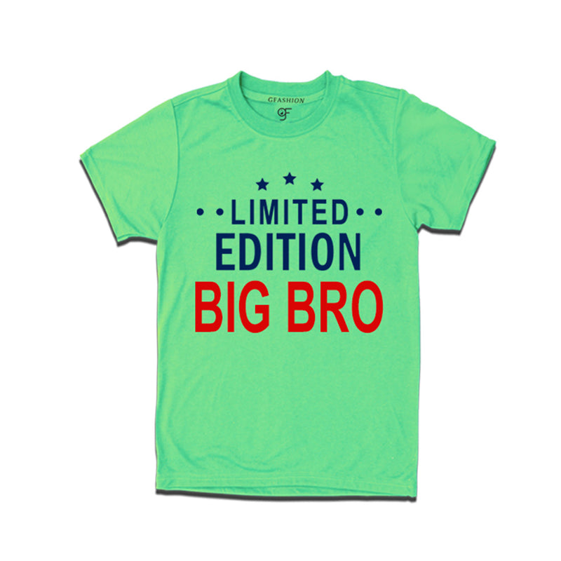 Limited Edition Big Bro T-shirts-Pista green