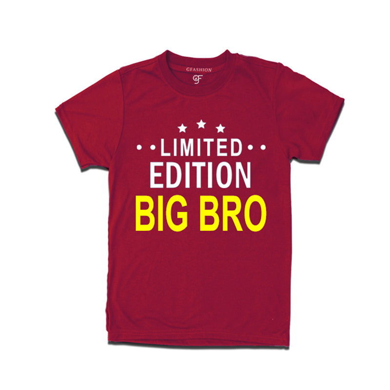 Limited Edition Big Bro T-shirts-Maroon