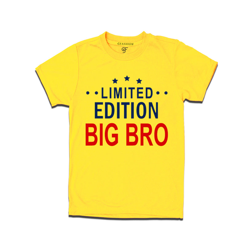 Limited Edition Big Bro T-shirts-Yellow
