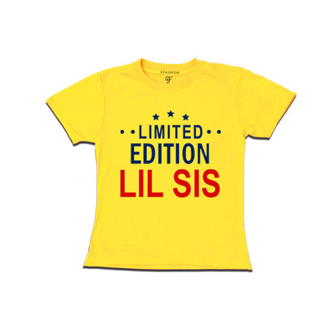 Limited Edition Lil-Sis T-shirts-Yellow
