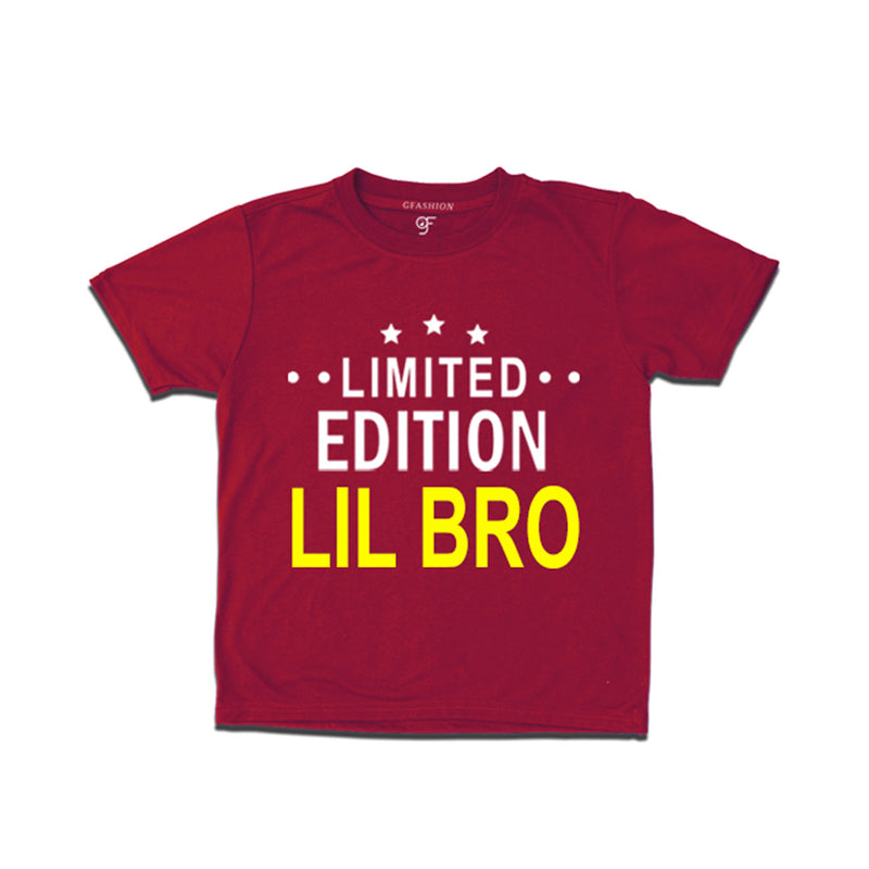 Limited Edition Lil-Bro T-shirts-Maroon