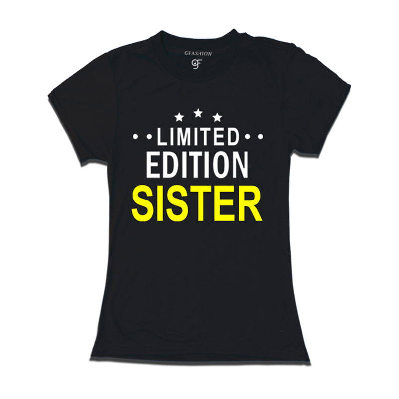 Limited Edition-Sister T-shirts-Black