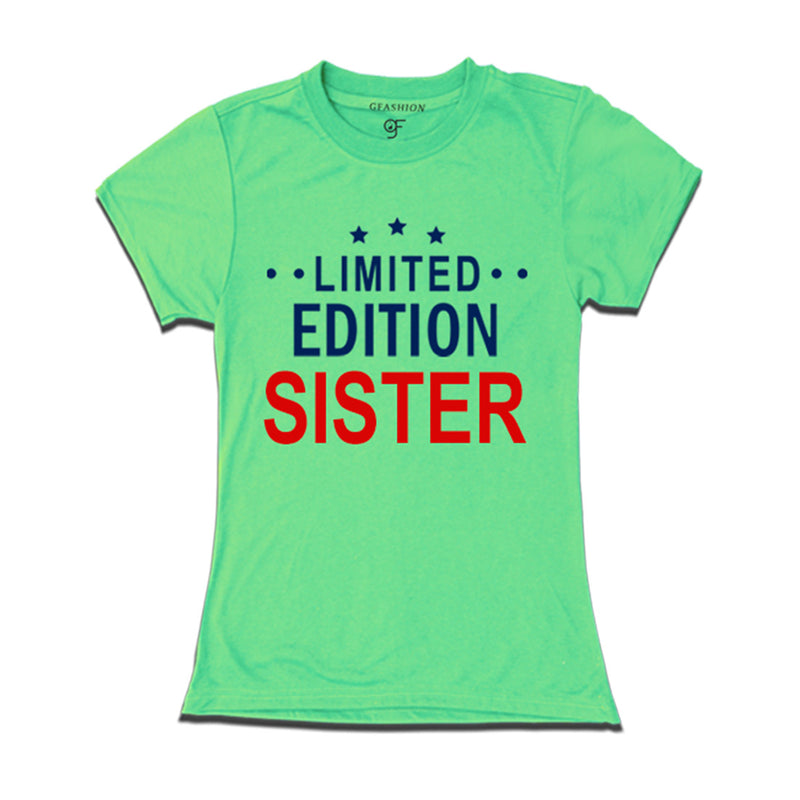 Limited Edition-Sister T-shirts-Pista Green
