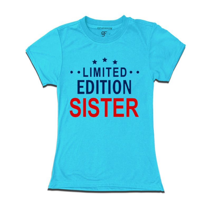 Limited Edition-Sister T-shirts-Sky Blue