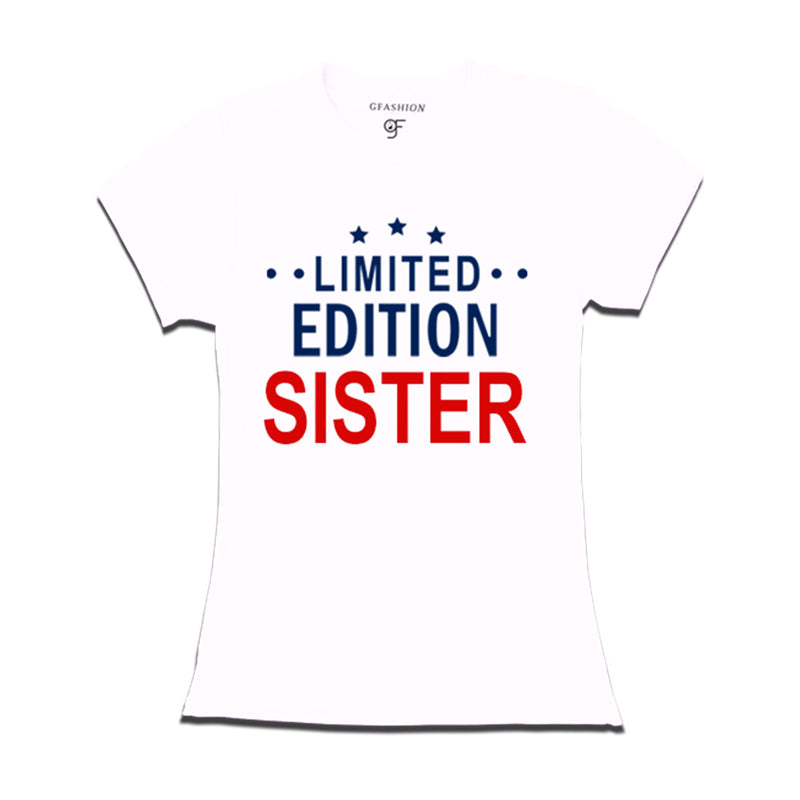 Limited Edition-Sister T-shirts-White