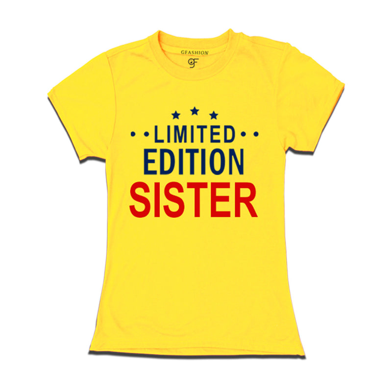 Limited Edition-Sister T-shirts-Yellow