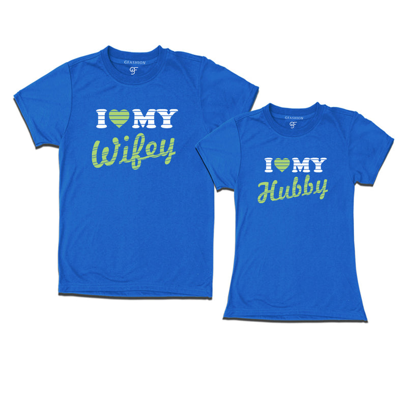 Couple Tees -hubby wifey