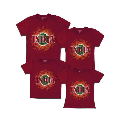 Matching T-shirt  Set of 4 India